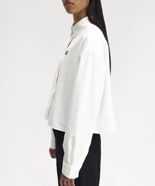 FRED PERRY（フレッドペリー）の「Button Down Shirt／ボタンダウンシャツ（シャツ/ブラウス・レディース・ホワイト・10）」の12枚目の写真
