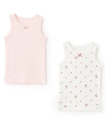petit main（プティマイン）の「【弱酸性】女児タンク肌着2P（インナーウェア/肌着）」