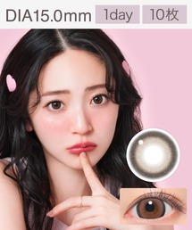 Fabulous (candy magic)（Fabulous candy magic ファビュラス キャンディーマジック）の「Fabulous 1day バニラブラウン （10枚入り）（コンタクトレンズ・カラコン）」