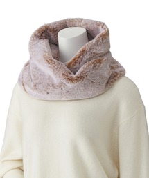 estaa（エスタ）の「洗える ふわもこ ファースヌード マフラー（ネックウォーマー/スヌード）」