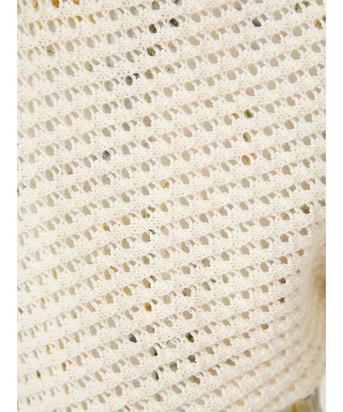 FRAY I.D(フレイアイディー)の「リネンコットンニットボレロカーディガン(カーディガン/ボレロ・レディース・ホワイト/グリーン/ネイビー・F)」の14枚目の写真