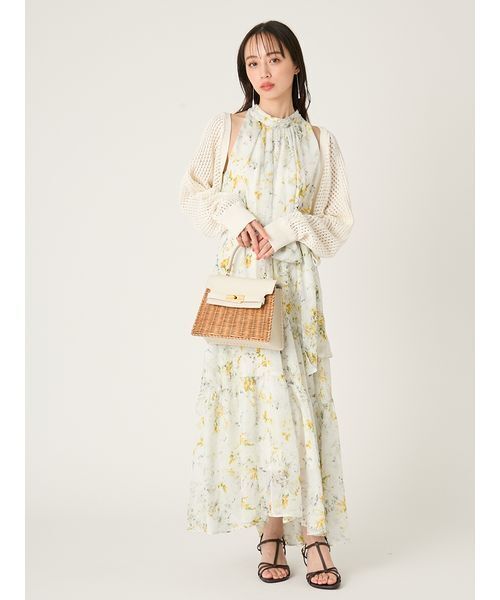 FRAY I.D(フレイアイディー)の「リネンコットンニットボレロカーディガン(カーディガン/ボレロ・レディース・ホワイト/グリーン/ネイビー・F)」の18枚目の写真