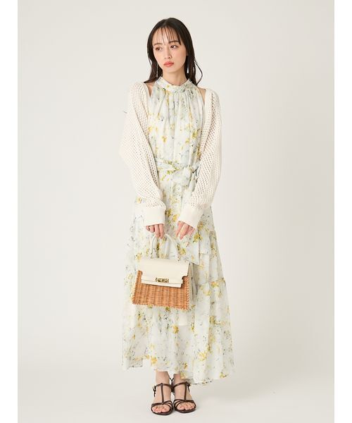 FRAY I.D(フレイアイディー)の「リネンコットンニットボレロカーディガン(カーディガン/ボレロ・レディース・ホワイト/グリーン/ネイビー・F)」の19枚目の写真