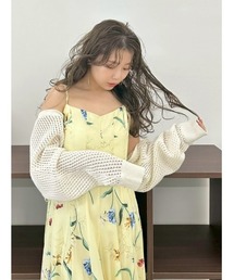 FRAY I.D | リネンコットンニットボレロカーディガン(カーディガン/ボレロ)