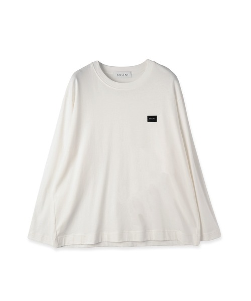 CULLNI（クルニ）の「CULLNI Embroidery Patch Pullover（Tシャツ/カットソー・メンズ・ネイビー/ブラック/ワインレッド/ダークブラウン/ホワイト/グレー・2/1/0）」の2枚目の写真