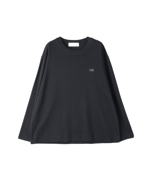 CULLNI（クルニ）の「CULLNI Embroidery Patch Pullover（Tシャツ/カットソー・メンズ・ネイビー/ブラック/ワインレッド/ダークブラウン/ホワイト/グレー・2/1/0）」の3枚目の写真