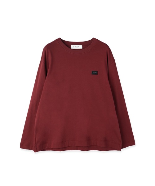 CULLNI（クルニ）の「CULLNI Embroidery Patch Pullover（Tシャツ/カットソー・メンズ・ネイビー/ブラック/ワインレッド/ダークブラウン/ホワイト/グレー・2/1/0）」の9枚目の写真