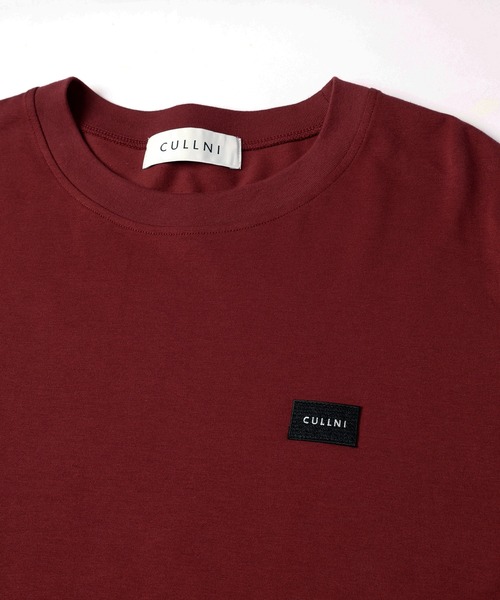 CULLNI（クルニ）の「CULLNI Embroidery Patch Pullover（Tシャツ/カットソー・メンズ・ネイビー/ブラック/ワインレッド/ダークブラウン/ホワイト/グレー・2/1/0）」の10枚目の写真