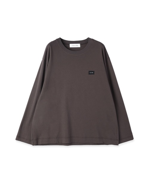 CULLNI（クルニ）の「CULLNI Embroidery Patch Pullover（Tシャツ/カットソー・メンズ・ネイビー/ブラック/ワインレッド/ダークブラウン/ホワイト/グレー・2/1/0）」の12枚目の写真