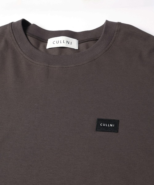 CULLNI（クルニ）の「CULLNI Embroidery Patch Pullover（Tシャツ/カットソー・メンズ・ネイビー/ブラック/ワインレッド/ダークブラウン/ホワイト/グレー・2/1/0）」の13枚目の写真