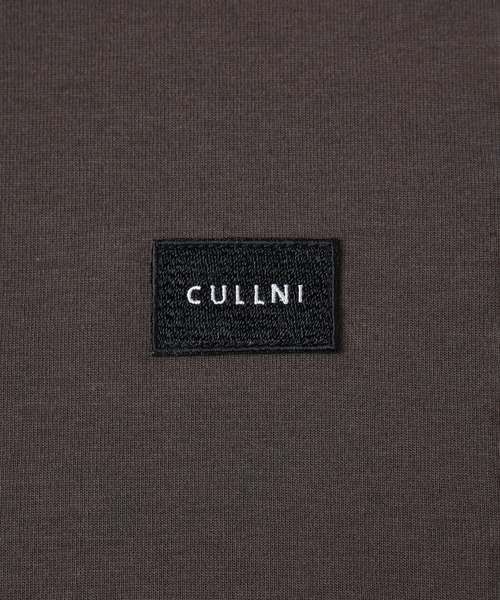 CULLNI（クルニ）の「CULLNI Embroidery Patch Pullover（Tシャツ/カットソー・メンズ・ネイビー/ブラック/ワインレッド/ダークブラウン/ホワイト/グレー・2/1/0）」の14枚目の写真