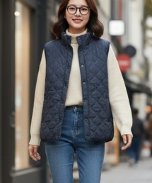 N.s（エヌドットエス）の「【OP:オーピー】レディース  リバーシブル　中綿ベスト（ダウンベスト）」