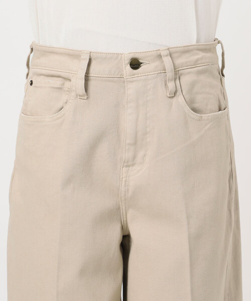plage（プラージュ）の「Healthy denim / ヘルシーデニム 別注 WIDE デニムパンツ(ベージュ)（デニムパンツ・レディース・ベージュ系その他・24/23/25）」の22枚目の写真