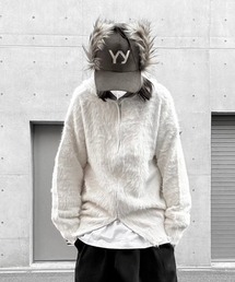 Shaggy Knit Hoodie/シャギーニットフーディー