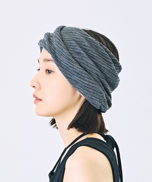 CA4LA（カシラ）の「PATIO HB8（ヘアバンド・レディース・ブラウン/ブラック/グレー・ONESIZE）」の4枚目の写真