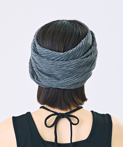 CA4LA（カシラ）の「PATIO HB8（ヘアバンド・レディース・ブラウン/ブラック/グレー・ONESIZE）」の5枚目の写真