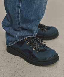 ROMANTIC MOVE（ロマンティックムーブ）の「スモークハイキングシューズ R24M019 (ネイビー)（スニーカー）」