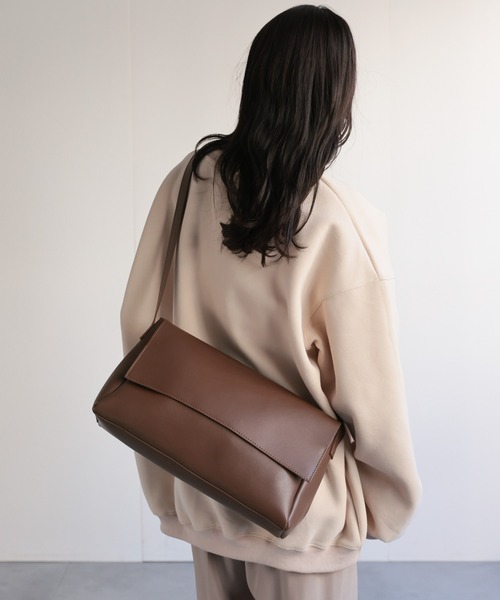 ap retro（アプレトロ）の「ワンハンドルフラップショルダーバッグ（ショルダーバッグ・レディース・ベージュ/ブラウン/ブラック・FREE）」の9枚目の写真