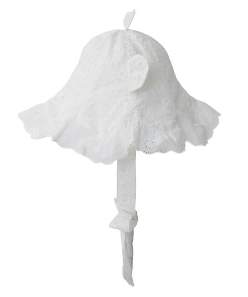 Candy Stripper(キャンディストリッパー)の「【COROCOROKURIRIN】FLOWER LACE HAT(ハット・レディース・オフホワイト・FREE)」の13枚目の写真