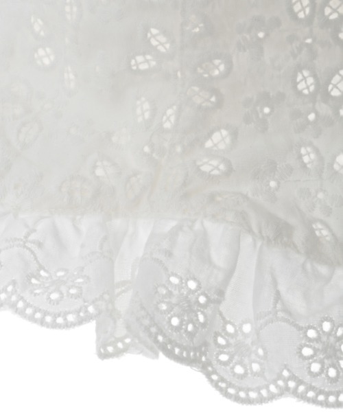 Candy Stripper(キャンディストリッパー)の「【COROCOROKURIRIN】FLOWER LACE HAT(ハット・レディース・オフホワイト・FREE)」の17枚目の写真