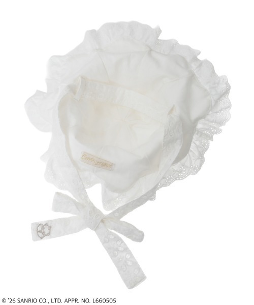 Candy Stripper(キャンディストリッパー)の「【COROCOROKURIRIN】FLOWER LACE HAT(ハット・レディース・オフホワイト・FREE)」の19枚目の写真