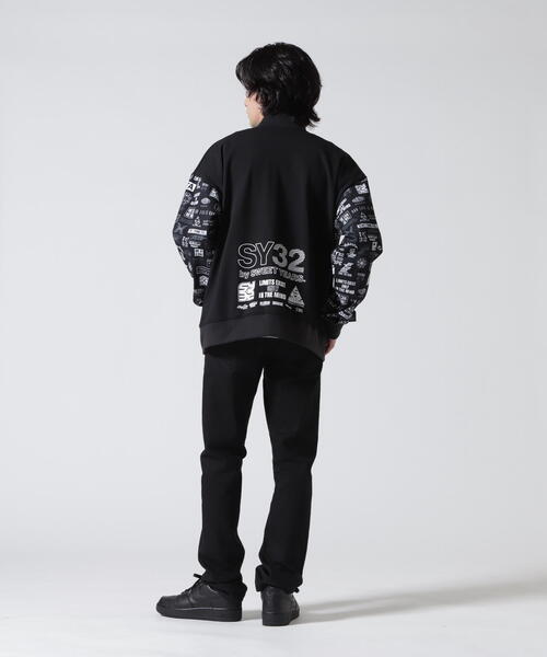 SY32 by SWEET YEARS MA-1 フライトジャケット 黒 L SY32 by SWEET YEARS MA-1 フライトジャケット 黒 L