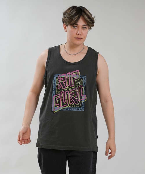 rip curl(リップカール)の「RIP CURL/リップカール メンズ タンクトップ TRIBAL TANK RCM6S-2302(タンクトップ・メンズ・ブラック/スミクロ・M/L)」の2枚目の写真