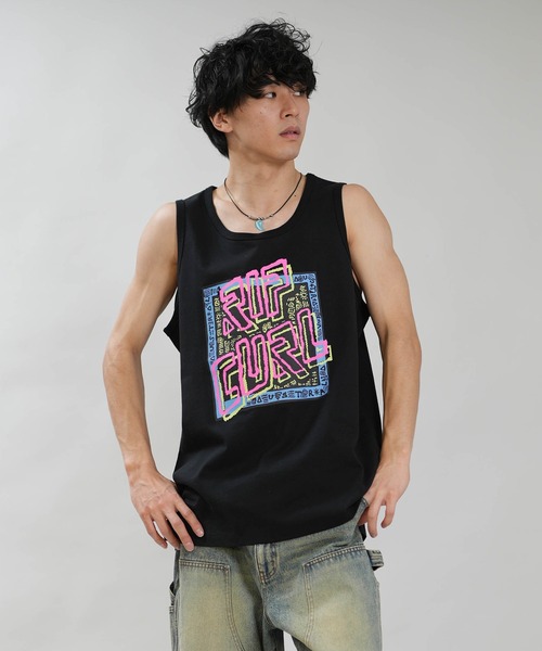 rip curl(リップカール)の「RIP CURL/リップカール メンズ タンクトップ TRIBAL TANK RCM6S-2302(タンクトップ・メンズ・ブラック/スミクロ・M/L)」の3枚目の写真