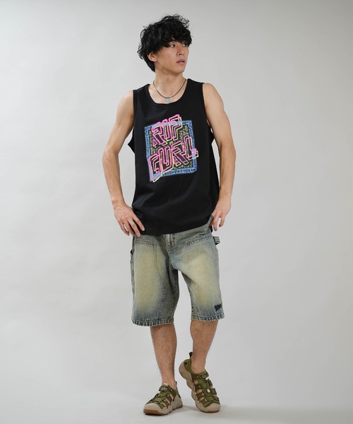 rip curl(リップカール)の「RIP CURL/リップカール メンズ タンクトップ TRIBAL TANK RCM6S-2302(タンクトップ・メンズ・ブラック/スミクロ・M/L)」の5枚目の写真