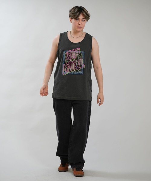 rip curl(リップカール)の「RIP CURL/リップカール メンズ タンクトップ TRIBAL TANK RCM6S-2302(タンクトップ・メンズ・ブラック/スミクロ・M/L)」の9枚目の写真