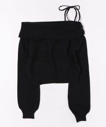 ONE SHOULDER CHOKER KNIT