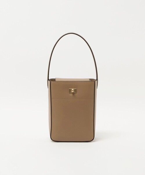 ORSETTO（オルセット）の「【一部別注】＜ORSETTO＞SCATOLA バッグ（ハンドバッグ・レディース・ベージュ/ブラック・FREE）」の7枚目の写真