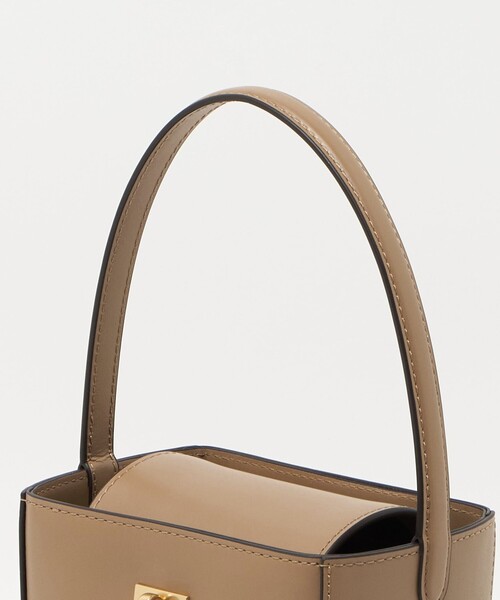 ORSETTO（オルセット）の「【一部別注】＜ORSETTO＞SCATOLA バッグ（ハンドバッグ・レディース・ベージュ/ブラック・FREE）」の11枚目の写真