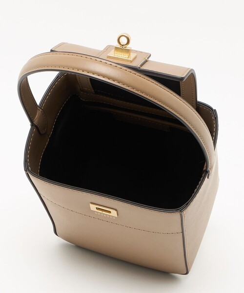 ORSETTO（オルセット）の「【一部別注】＜ORSETTO＞SCATOLA バッグ（ハンドバッグ・レディース・ベージュ/ブラック・FREE）」の13枚目の写真