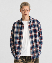 LB Rustic Core Flannel Check Shirt (Blue)