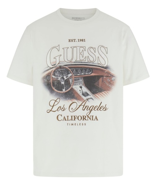値下げ 早い者勝ちGUESS Tシャツ BSC Initial Classic Design Tee 半袖 Tシャツ | GUESS(ゲス) JAPAN