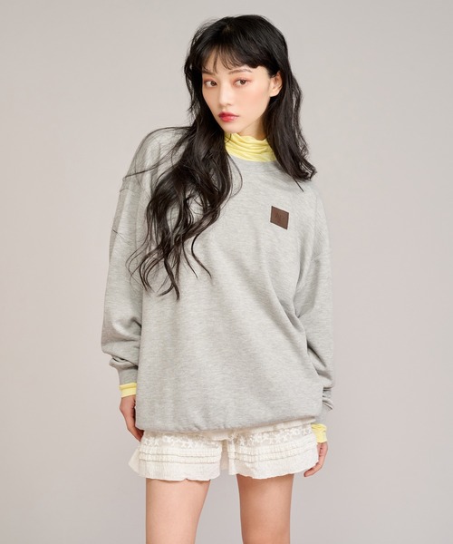 apres jour mignon（アプレジュールミニョン）の「クシュクシュインナー（Tシャツ/カットソー・レディース・ブルー/アイボリー/ピンク/イエロー・X-LARGE/フリー）」の13枚目の写真