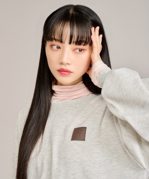 apres jour mignon（アプレジュールミニョン）の「クシュクシュインナー（Tシャツ/カットソー・レディース・ブルー/アイボリー/ピンク/イエロー・X-LARGE/フリー）」の14枚目の写真