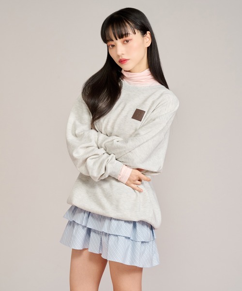 apres jour mignon（アプレジュールミニョン）の「クシュクシュインナー（Tシャツ/カットソー・レディース・ブルー/アイボリー/ピンク/イエロー・X-LARGE/フリー）」の6枚目の写真