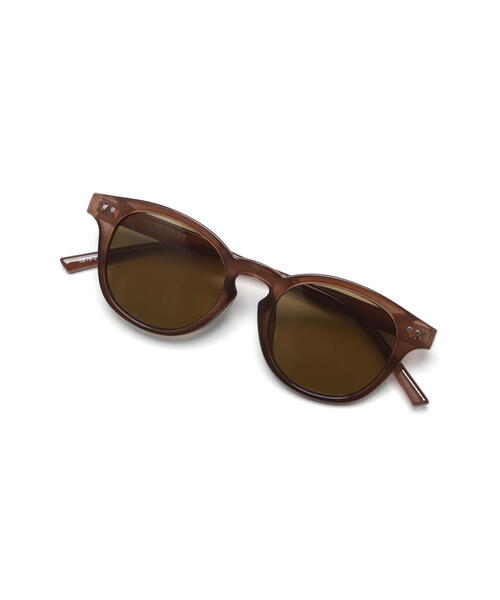 FREE'S MART（フリーズマート）の「ボストンサングラス（サングラス・レディース・ブラック/ベージュ/ブラウン・ﾌﾘ-）」の14枚目の写真