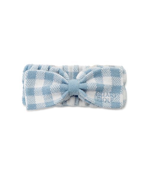 gelato pique（ジェラートピケ）の「チェック柄ヘアバンド（その他ルームウェア・レディース・ピンク/ブルー/ネイビー・F）」の8枚目の写真