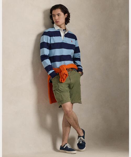 POLO RALPH LAUREN（ポロ ラルフ ローレン）の「アイコニック ラグビー シャツ（その他トップス・メンズ・ブルー・XXL/XS/L/XL/S/M）」の7枚目の写真