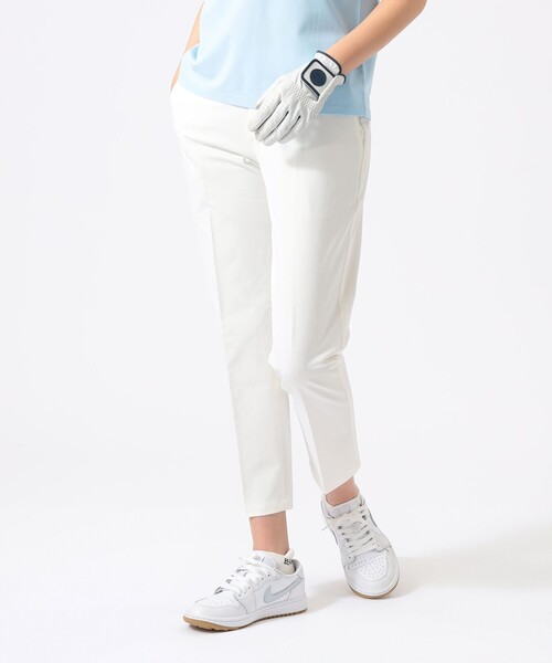 BEAMS GOLF(ビームスゴルフ)の「ORANGE LABEL / ドライ テーパード パンツ(接触冷感・吸水速乾・UVカット)(その他パンツ・レディース・イエロー/ネイビー/ホワイト・SMALL/MEDIUM/LARGE)」の22枚目の写真