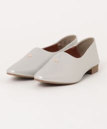 ABC SELECT エービーシーセレクト BIT SLIT PUMPS 2 ビットスリットパンプス 2 W5053 SILVER