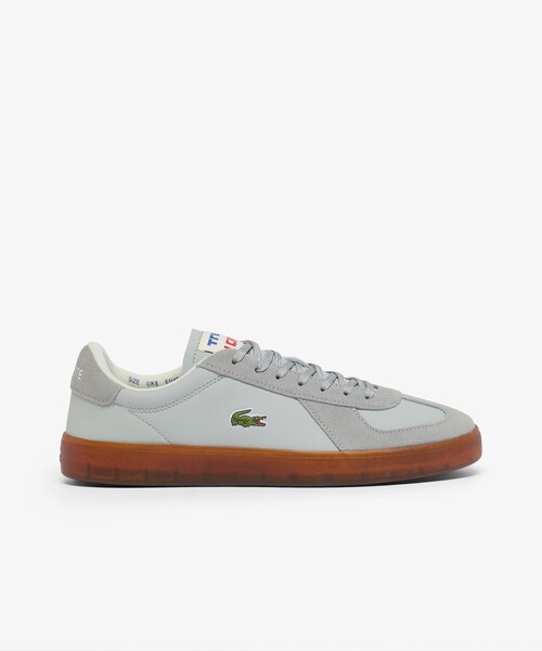 LACOSTE(ラコステ)の「メンズ BASESHOT PRO 126 1 SMA レザー スエード切り替え ローカットスニーカー(スニーカー・メンズ・ホワイト/ライトグレー/ライトブルー・28.0cm/26.5cm/27.0cm/26.0cm/25.5cm/28.5cm/25.0cm)」の22枚目の写真