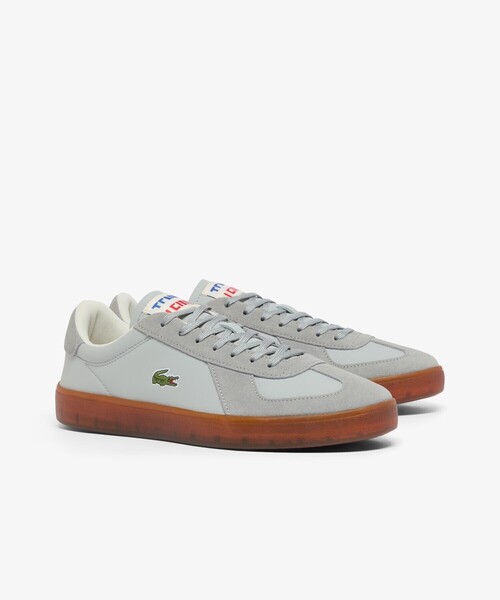 LACOSTE(ラコステ)の「メンズ BASESHOT PRO 126 1 SMA レザー スエード切り替え ローカットスニーカー(スニーカー・メンズ・ホワイト/ライトグレー/ライトブルー・28.0cm/26.5cm/27.0cm/26.0cm/25.5cm/28.5cm/25.0cm)」の21枚目の写真