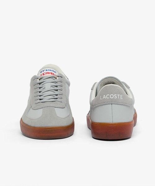 LACOSTE(ラコステ)の「メンズ BASESHOT PRO 126 1 SMA レザー スエード切り替え ローカットスニーカー(スニーカー・メンズ・ホワイト/ライトグレー/ライトブルー・28.0cm/26.5cm/27.0cm/26.0cm/25.5cm/28.5cm/25.0cm)」の18枚目の写真