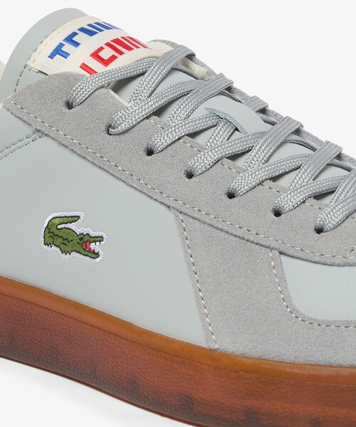 LACOSTE(ラコステ)の「メンズ BASESHOT PRO 126 1 SMA レザー スエード切り替え ローカットスニーカー(スニーカー・メンズ・ホワイト/ライトグレー/ライトブルー・28.0cm/26.5cm/27.0cm/26.0cm/25.5cm/28.5cm/25.0cm)」の17枚目の写真