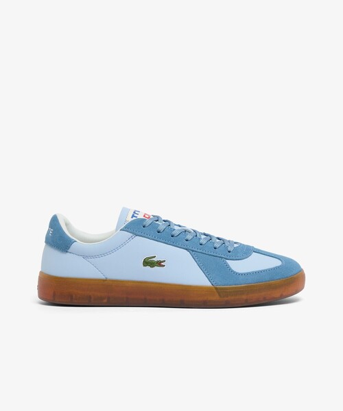 LACOSTE(ラコステ)の「メンズ BASESHOT PRO 126 1 SMA レザー スエード切り替え ローカットスニーカー(スニーカー・メンズ・ホワイト/ライトグレー/ライトブルー・28.0cm/26.5cm/27.0cm/26.0cm/25.5cm/28.5cm/25.0cm)」の16枚目の写真
