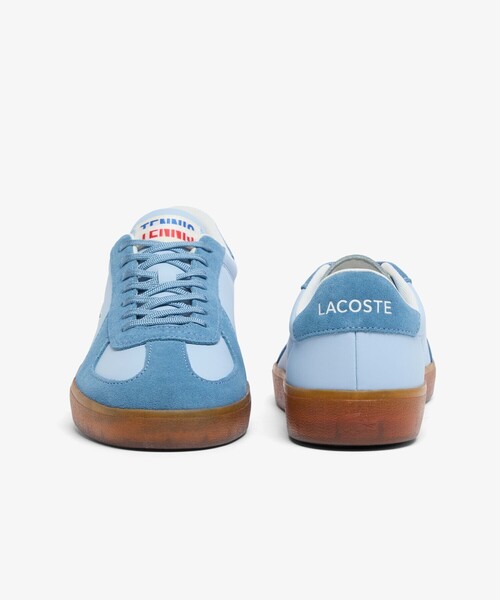 LACOSTE(ラコステ)の「メンズ BASESHOT PRO 126 1 SMA レザー スエード切り替え ローカットスニーカー(スニーカー・メンズ・ホワイト/ライトグレー/ライトブルー・28.0cm/26.5cm/27.0cm/26.0cm/25.5cm/28.5cm/25.0cm)」の12枚目の写真